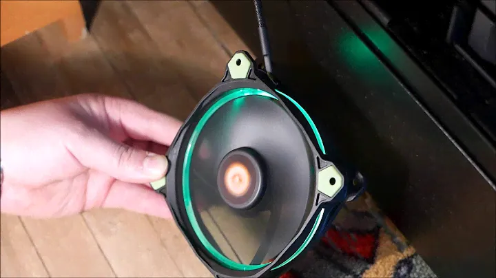 Обзор + тест корпусного вентилятора Thermaltake Riing 12 LED