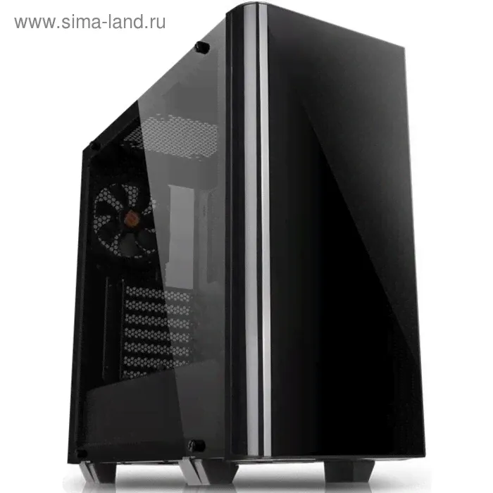 Корпус Thermaltake View 21 TG, без БП, ATX, черный-0