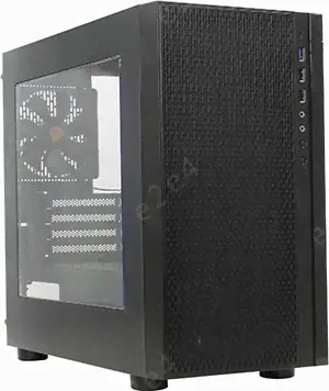 Корпус Thermaltake Versa H18, Mini-Tower, без БП, черный-0