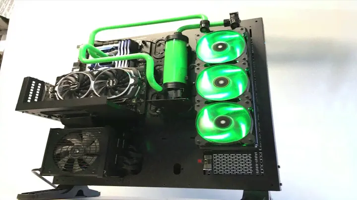 Part 2: Done! Thermaltake Core P5, RL360 Radiator, PR22 Pump/Res