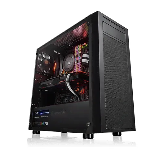 Thermaltake Versa J22 Tempered Glass Edition Mid Tower Case