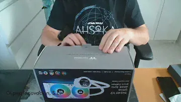 Unboxing Thermaltake TH240 V2 ultra ARGB Sync Snow Edition