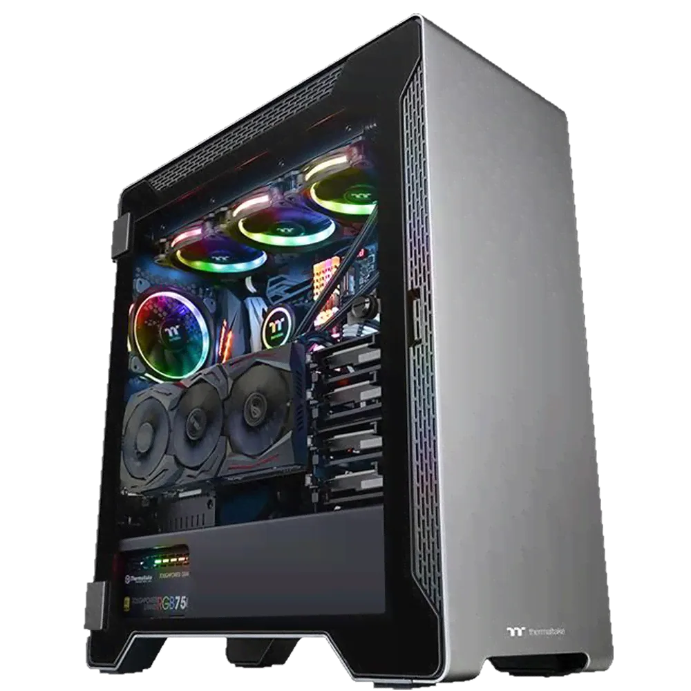 Корпус ATX Miditower Thermaltake Premium A500 TG CA-1L3-00M9WN-00 Black-0