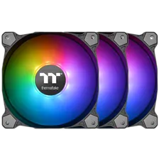 Вентилятор 120x120 Thermaltake Pure Plus 12 RGB Radiator Fan TT Premium Edition (3-Fan Pack) (CL-F063-PL12SW-A) PWM + RGB LED Controller