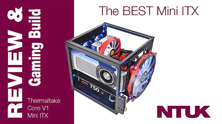 Корпус Thermaltake Core V1 Mini ITX {обзор и игровая сборка}