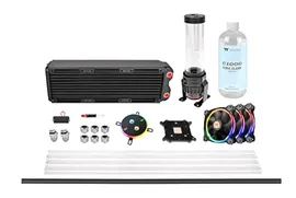 Водяное охлаждение Thermaltake Pacific M360 Hard Tube DIY Wasserkühlungs RGB Kit, schwarz
