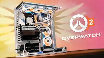 Heroes never die! An Overwatch 2 Theme PC Build in The Thermaltake Core P3 PRO
