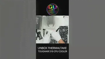 Unbox Thermaltake Toughair 510 CPU Cooler #thermaltake #gaming #thermaltakegaming #asmr