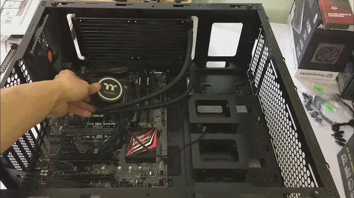 ประกอบthermaltake versa c23 tg rgbEp2