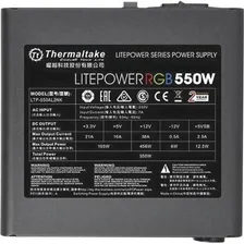 Блок питания Thermaltake ATX 550W Litepower RGB 550 (PS-LTP-0550NHSANE-1)
