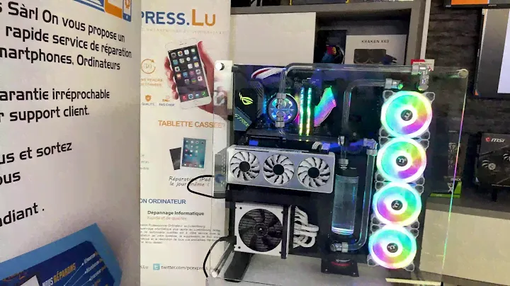 Thermaltake p5 Watercooling build PcExpress.Lu