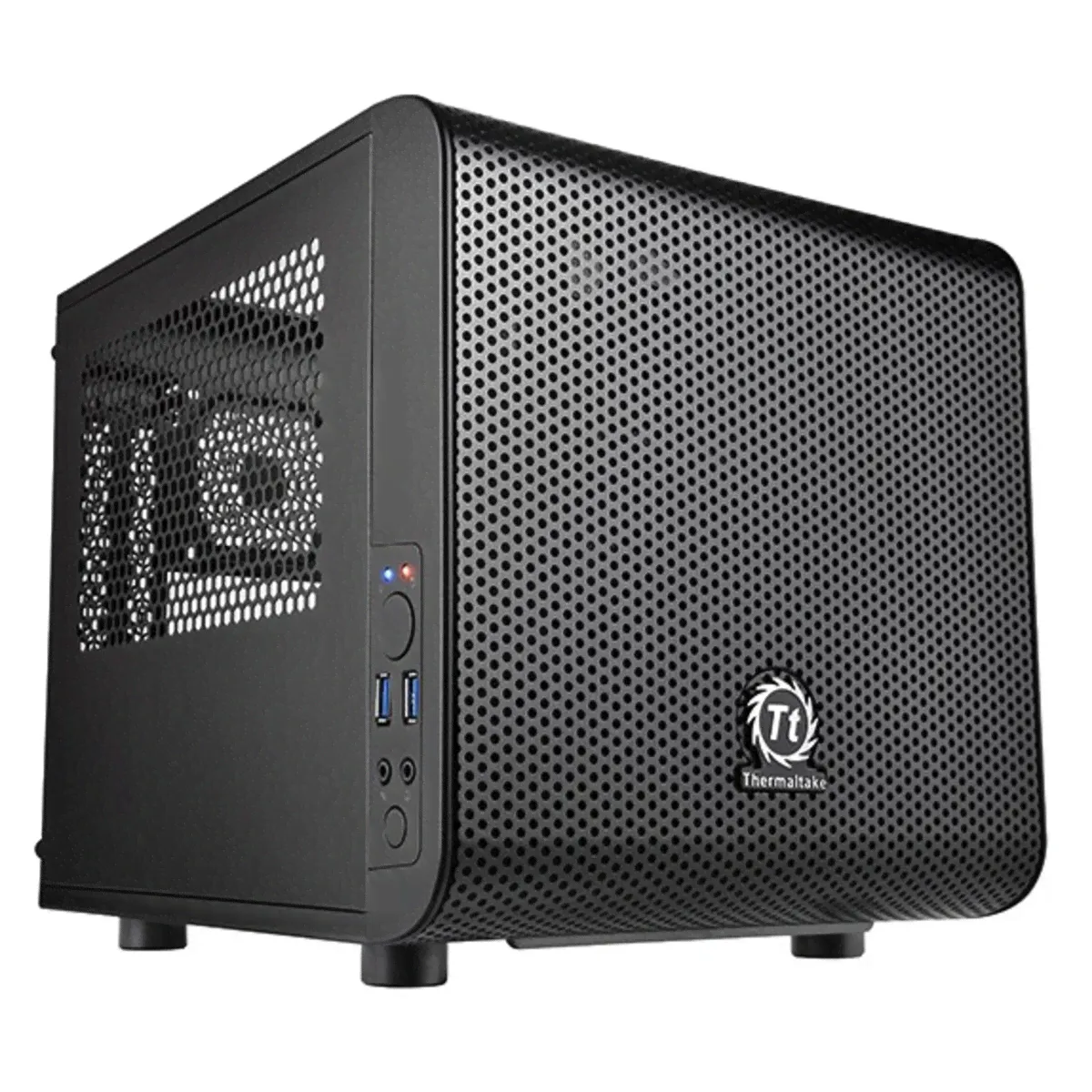 Корпус Thermaltake Core V1 CA-1B8-00S1WN-00 (Цвет: Black)-0