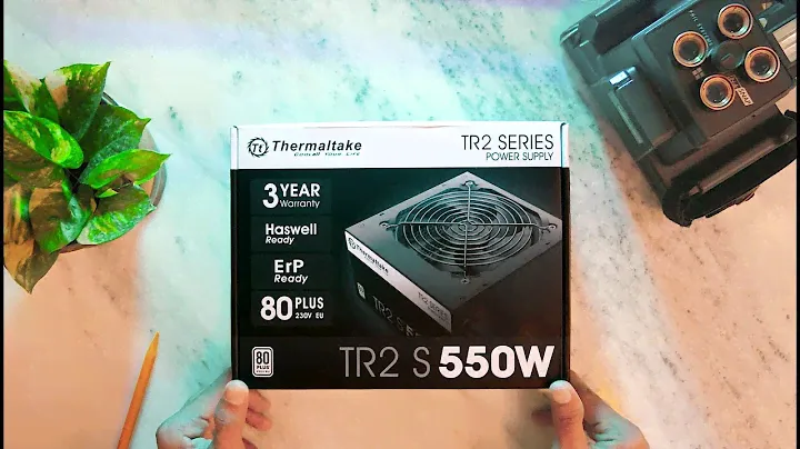 Блок питания Thermaltake TR2 s550w, полная распаковка