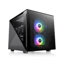 Корпус Thermaltake Divider 200 TG Cube Case Без БП чёрный, CA-1V1-00S1WN-00