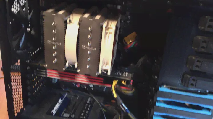 Noctua NH-D14  am3+ в корпусе Thermaltake Chaser MK-I