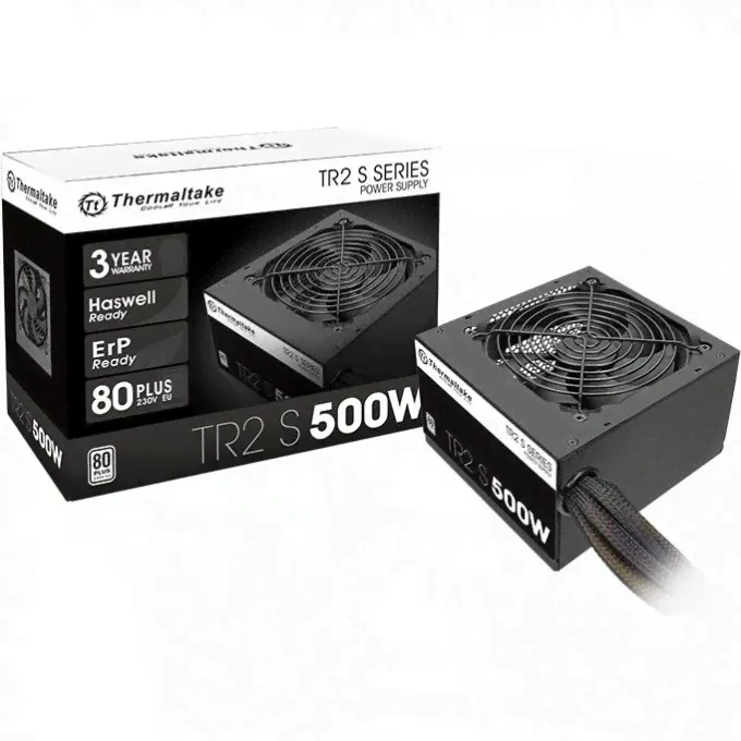 Блок питания THERMALTAKE TR2 S 500W черный PS-TRS-0500NPCWEU-2-1