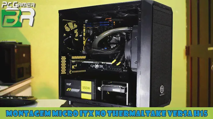 Montagem Thermaltake Versa H15 Micro ATX - i7 4790 e GTX 980 Galax