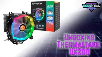 Thermaltake UX200 ARGB CPU Cooler | Unboxing