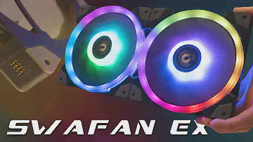 THERMALTAKE CES 2023 - Magnetic Fans, Reversible Blades - SWAFAN EX