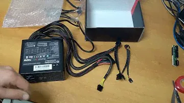 Распаковка Thermaltake Smart RGB 700W (230V)