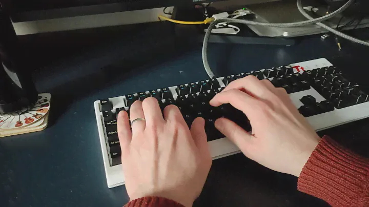Thermaltake Meka G1 Typing Demo (Cherry MX Black)