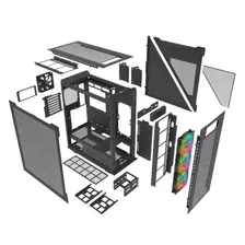 Корпус Thermaltake Divider 550 TG Ultra Black CA-1T7-00M1WN-00