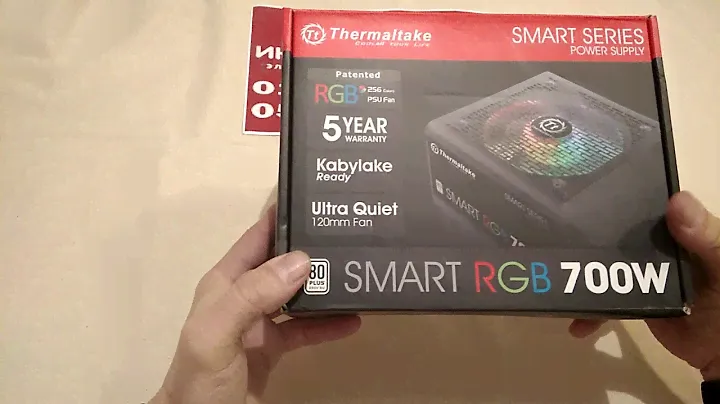 БЛОК ПИТАНИЯ TERMALTAKE SMART RGB 700W (SPR-0700NHSAW) в Баку / Bakida