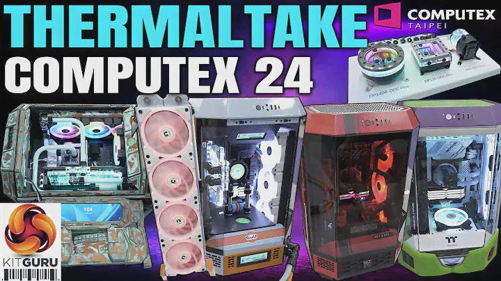 Computex 2024: THERMALTAKE - multicoloured CASE bonanza!