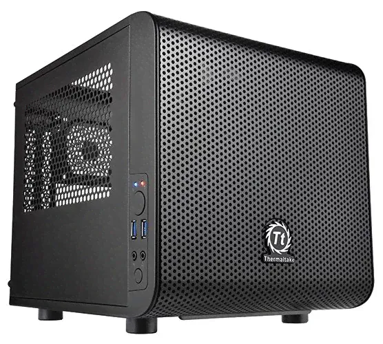Компьютерный корпус Thermaltake Core V1 CA-1B8-00S1WN-00 Black-0