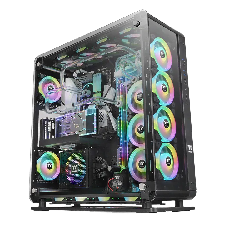 Компьютерный корпус Thermaltake CORE P8 BLACK WALL MOUNT TG CA-1Q2-00M1WN-00 Black