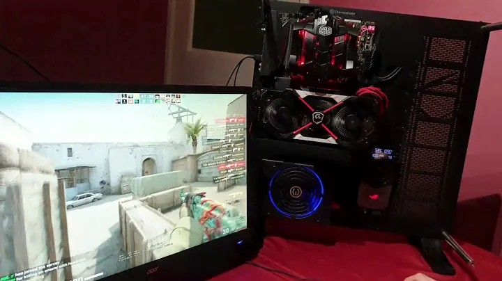 Thermaltake Core P5 PC case build