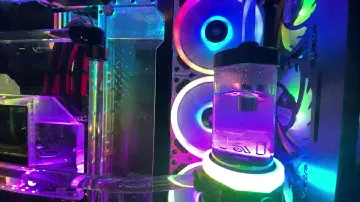 Thermaltake Core P8 + RTX 3090 & custom water cooling.