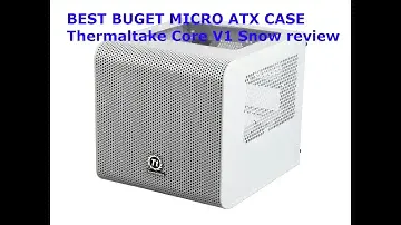 Thermaltake Core V1 Snow Edition review