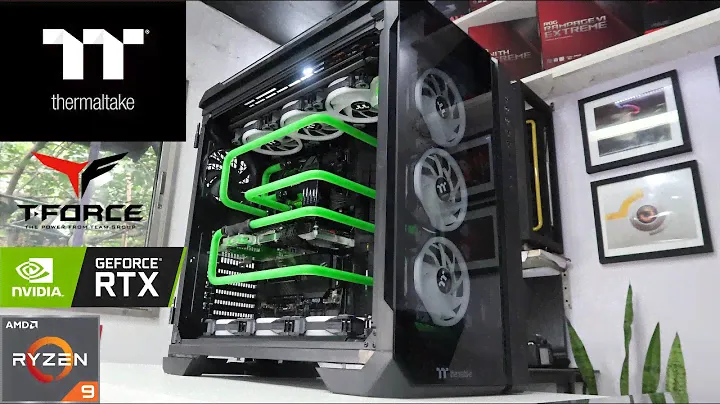 Custom Pc Build #74 " Area 51 " Thermaltake View 51 Gaming/Streaming Pc