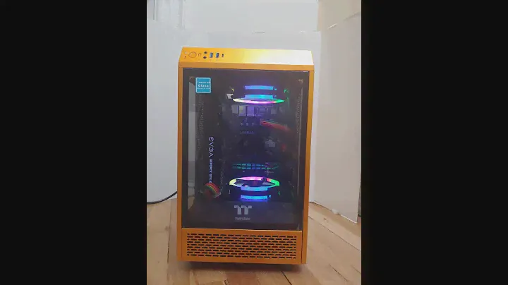 Gold Thermaltake Tower 100