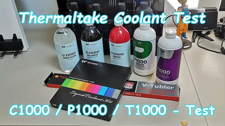 Thermaltake Coolant/ Flüssigkeiten #1 - C1000, T1000 & P1000 im Test - Review/ German