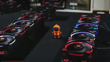 Thermaltake Riing Fan Video