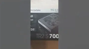распаковка блоки питания TR2 S 700W