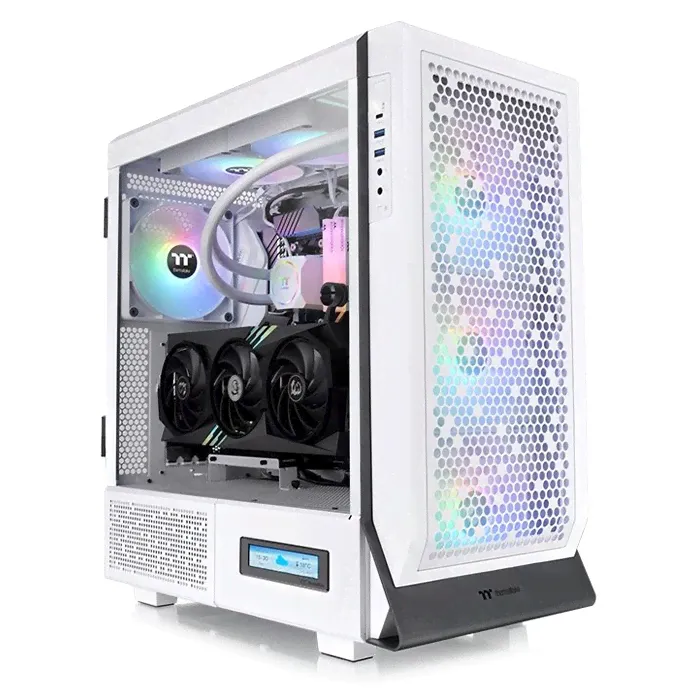 Корпус ATX Thermaltake Ceres 500 TG ARGB без БП, белый-0