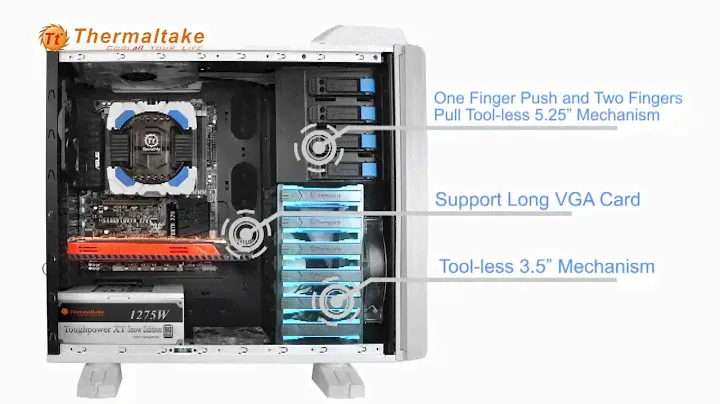 Thermaltake-ARMOR REVO/ Snow Edition