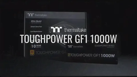 Thermaltake PSU - Toughpower GF1 1000W Gold Power Supply - Unboxing