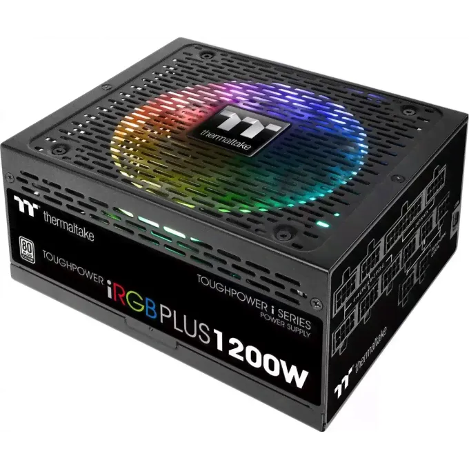 Блок питания THERMALTAKE TOUGHPOWER IRGB PLUS 1200W PLATINUM TPI-1200DH3FCP-0