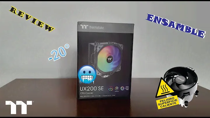 Thermal Take UX 200 SE - Disipador- Review- Ensamble-