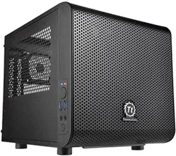 Корпус Thermaltake Core V1 черный без БП miniITX 1x200mm 2xUSB3.0 audio bott PSU