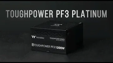 Thermaltake Toughpower PF3 Platinum PSU Product Introduction