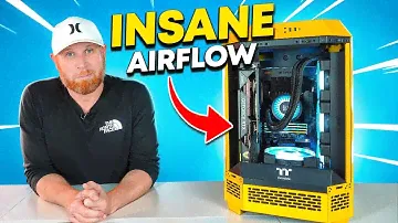 Building In The Unique Thermaltake Tower 300 | RTX 4070ti Super - i7-13700k