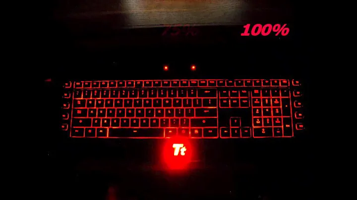 Tt eSPORTS Challenger Pro - Lights regulations.