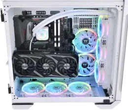 Комплект вентиляторов Thermaltake SWAFAN 14 RGB Radiator Fan TT Premium Edition, 140 мм, 2000rpm, 40.5 дБ, 3шт