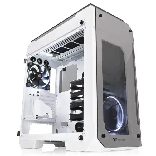Корпус Thermaltake View 71 TG Snow белый без БП