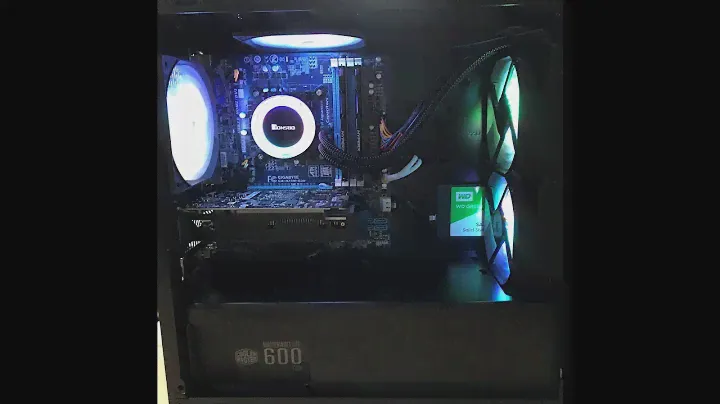 PC Build using Thermaltake Versa H17, GTX1050ti, ‘Cotton Candy' RGB + more